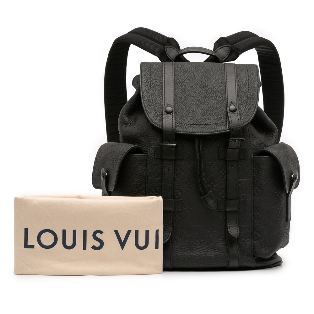 Pre-Loved Louis Vuitton Monogram Empreinte Christopher Backpack PM - Picture 12 of 12